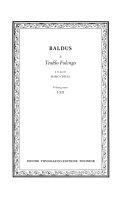 Copertina  Baldus