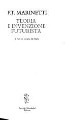 Copertina  Teoria e invenzione futurista