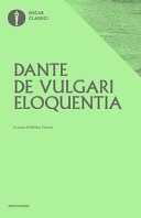 Copertina  De vulgari eloquentia