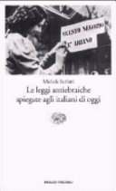 Copertina  Le leggi antiebraiche spiegate agli italiani di oggi