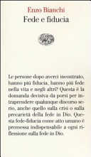 Copertina  Fede e fiducia