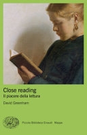 copertina Close reading : il piacere della lettura