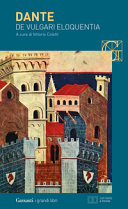 Copertina  De vulgari eloquentia