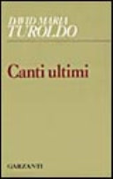 Copertina  Canti ultimi