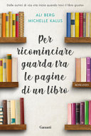 Copertina  Per ricominciare guarda tra le pagine di un libro