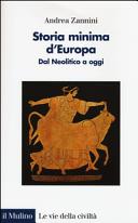 Copertina  Storia minima d'Europa : dal Neolitico a oggi