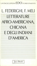 Copertina  Letterature afroamericana, chicana e degli indiani d'America