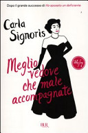 Copertina  Meglio vedove che male accompagnate