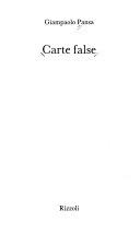 Copertina  Carte false