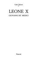 Copertina  Leone 10. : Giovanni de' Medici
