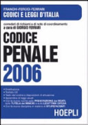 Copertina  Codice penale : con le disposizioni di coordinamento : Costituzione della Repubblica italiana, appendice di leggi usuali, indici per voci, cronologico e analitico alfabetico