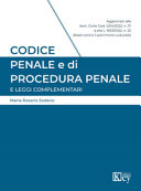 Copertina  Codice penale e di procedura penale e leggi complementari : giugno 2022
