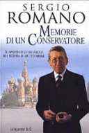 Copertina  Memorie di un conservatore