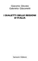 Copertina  I dialetti delle regioni d'Italia