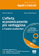 Copertina  L'offerta economicamente più vantaggiosa e l'analisi multicriteri
