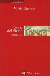 Copertina  Storia del diritto romano