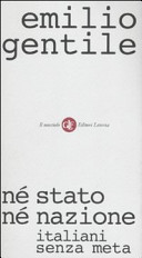 Copertina  Né stato né nazione : italiani senza meta