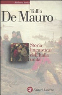 Copertina  Storia linguistica dell'Italia unita