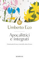 Copertina  Apocalittici e integrati