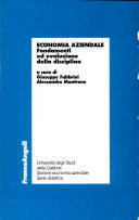 Copertina  Economia aziendale : fondamenti ed evoluzione della disciplina