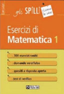 Copertina  Esercizi di matematica 1