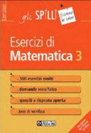 Copertina  Esercizi di matematica 3