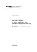 Copertina  Geometriko : il gioco strategico per imparare la geometria piana : attività didattiche per la scuola primaria e secondaria