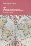 Copertina  1492 : da Norimberga a Timbuktu, da Roma a Kyoto, nell'anno che ha segnato l'inizio del mondo moderno
