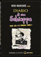 Copertina  Neri Marcoré legge Diario di una schiappa : Non ce la posso fare [audioregistrazione]