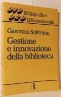 copertina Gestione e innovazione della biblioteca