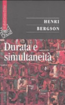 Copertina  Durata e simultaneità : a proposito della teoria di Einstein e altri testi sulla teoria della relatività