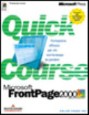 Copertina  Microsoft Frontpage 2000 : applicazione di Microsoft Office : passo per passo
