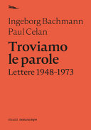 Copertina  Troviamo le parole : lettere 1948-1973