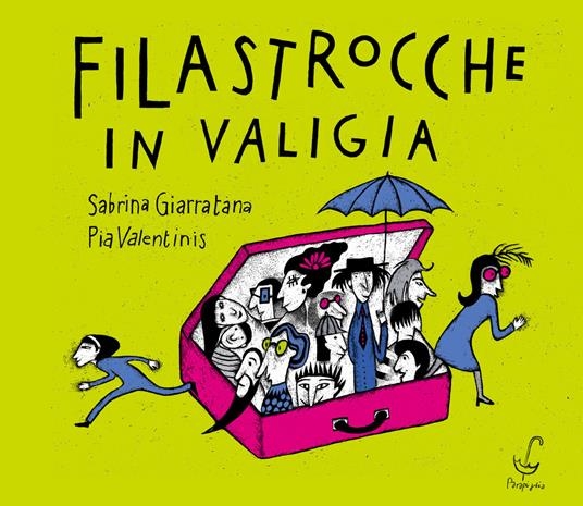 copertina Filastrocche in valigia : viaggi dell'andata e del ritorno