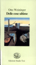 Copertina  Delle cose ultime