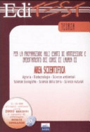 Copertina  Editest teoria per la preparazione ai Corsi di Laurea di area scientifica. - 1. rist   