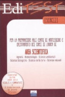 Copertina  Editest esercizi per la preparazione ai Corsi di Laurea di area scientifica. - Napoli : Edises, c2005   
