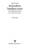 Copertina  Arrivederci, bandiera rossa : poesie degli anni Novanta