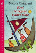 Copertina  Eroi re regine e altre rime