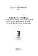 Copertina  Progetto Durrës : l'indagine sui beni culturali albanesi dell'antichità e del medioevo : tradizioni di studio a confronto