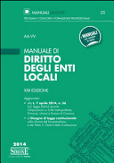 Copertina  Manuale di diritto degli enti locali. - 22. ed   