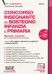 Copertina  Concorso insegnante di sostegno infanzia e primaria : manuale completo per la preparazione al concorso