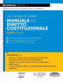 Copertina  Manuale di diritto costituzionale