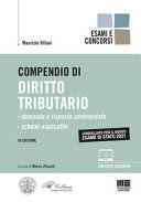 Copertina  Compendio di diritto tributario : domande e risposte commentate, schemi esplicativi