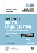Copertina  Compendio di diritto amministrativo : domande e risposte commentate, schemi esplicativi