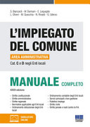 Copertina  L'impiegato del comune : area amministrativa, cat. C e D negli enti locali : manuale completo