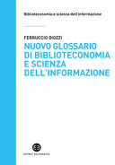 Copertina  Nuovo glossario di biblioteconomia e scienza dell'informazione