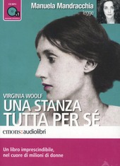 Copertina  Manuela Mandracchia legge Una stanza tutta per sé [Audioregistrazione]