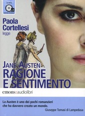 Copertina  Paola Cortellesi legge Ragione e sentimento [audioregistrazione]