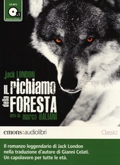 Copertina  Marco Baliani legge Il richiamo della foresta [Audioregistrazione]